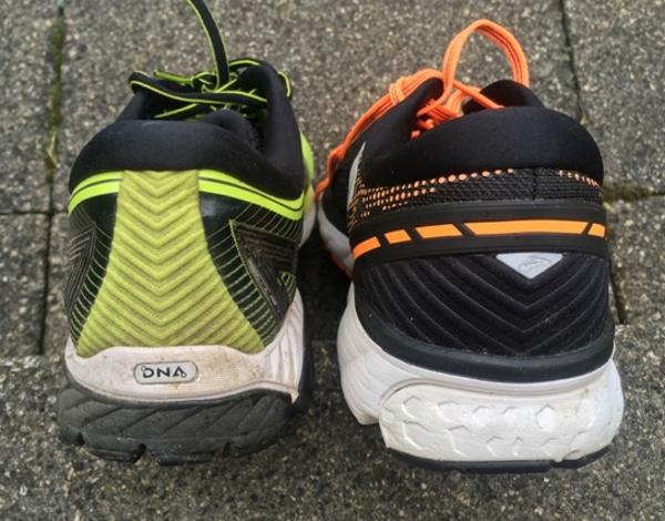 brooks ghost heel drop